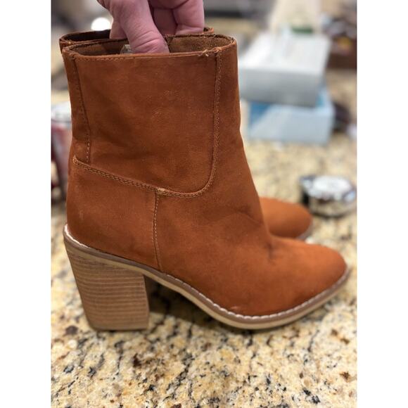 Rocket Dog Women's Dannis Ankle Boots Brown Size 6 - Picture 2 of 8